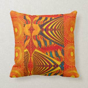 African Print Cushion