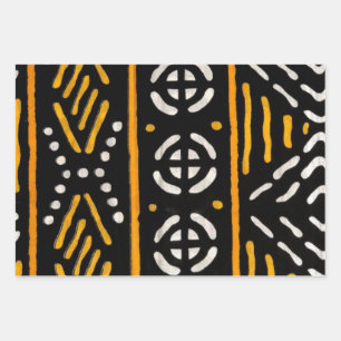 African Print Gift Wrapping Paper
