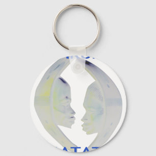 African Print Hakuna Matata Design Key Ring