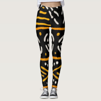 African Print Leggings