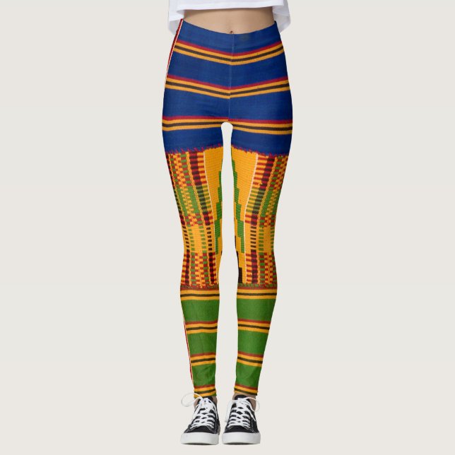 African Print Leggings (Front)
