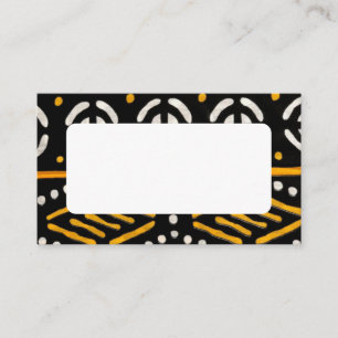 African Print  Place Card