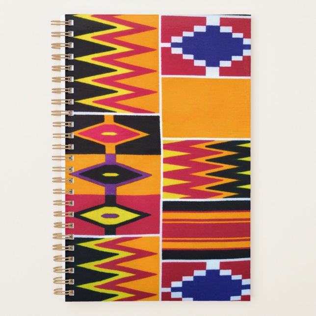 African Print Planner (Front)