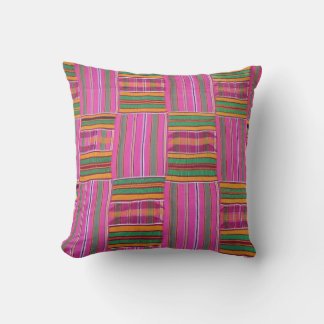 African Print Throw Pillow