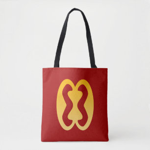 African Print Tote Bag