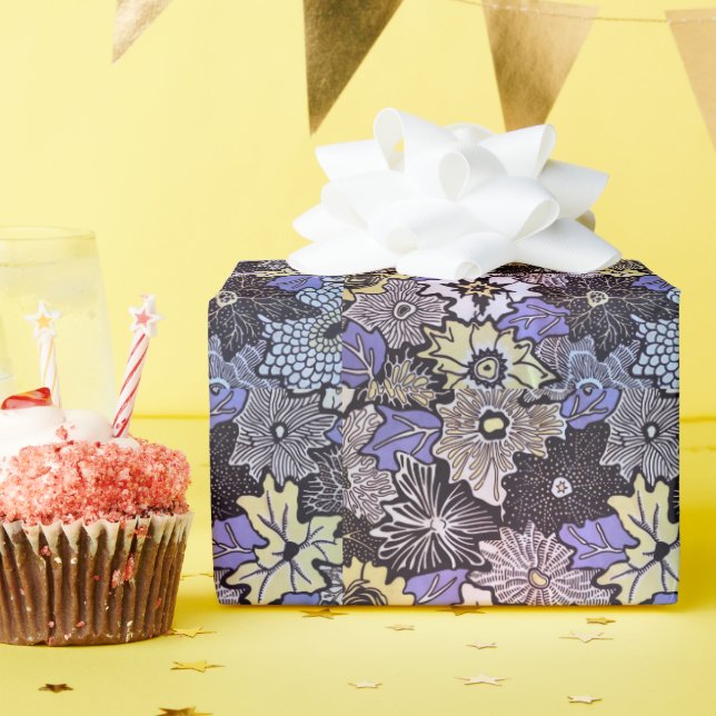 African Print Wrapping Paper (Birthday Party)