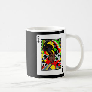 African Queen Card Melanin Black Pride Blm Junetee Coffee Mug