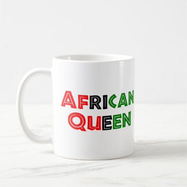 african queen coffee mug (Left)