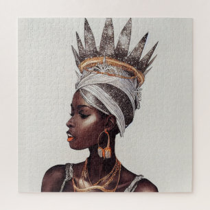 African Queen Jigsaw Puzzle