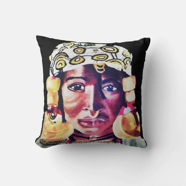 AFRICAN QUEEN pillow (Front)