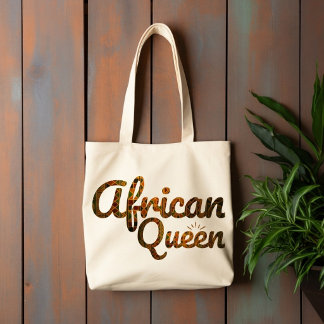 African Queen Tote Bag — Gift for Her