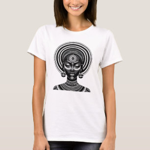 African Queen Tribal – Bold Ethnic Fashion T-Shirt