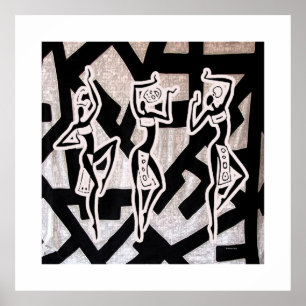 African Rhythm Nation Under The Grove Poster