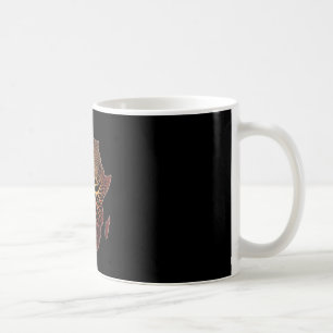 African Roots Africa Map Melanin Juneteenth Dna Fi Coffee Mug