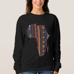 African Roots Art For Men Women Afrocentric Africa Sweatshirt