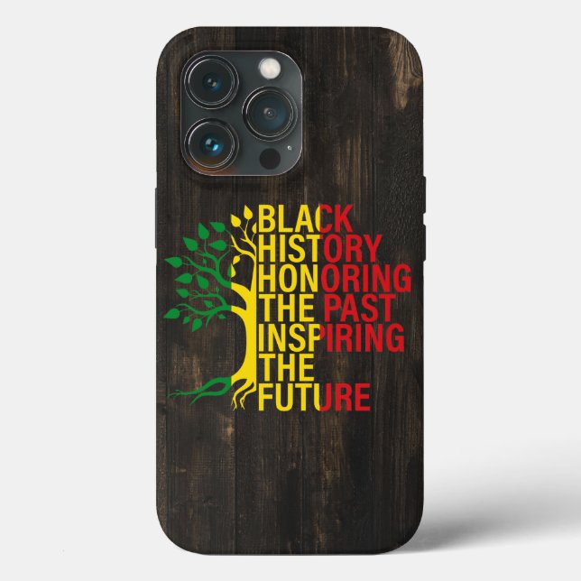 African Roots Black History Month Past and Future Case-Mate iPhone Case (Back)