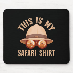 African Safari Family Vacation Zoo Animal Safari S Mouse Pad