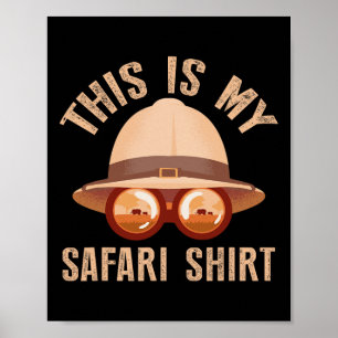 African Safari Family Vacation Zoo Animal Safari S Poster