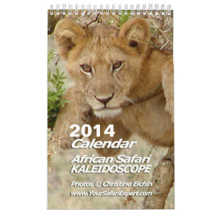 African Safari KALEIDOSCOPE Calendar 2013 1-Pg.
