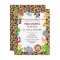 African Safari Kid's Birthday Party Invitation