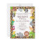 African Safari Kid's Birthday Party Invitation