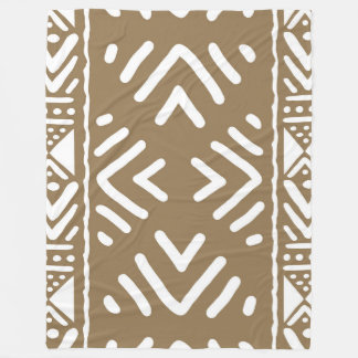 African Safari Mud Cloth Printed Blanket