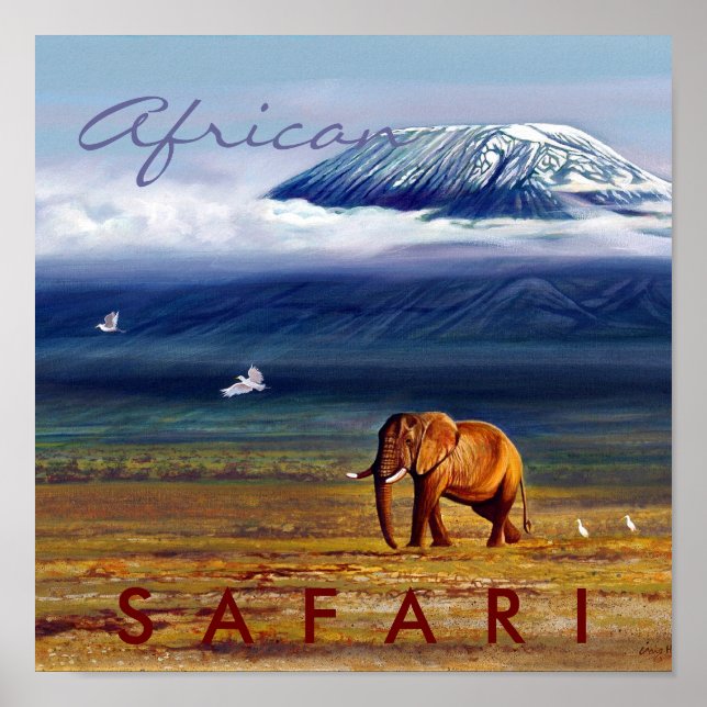 African Safari Poster (Front)