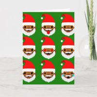 african santa emoji emoticons