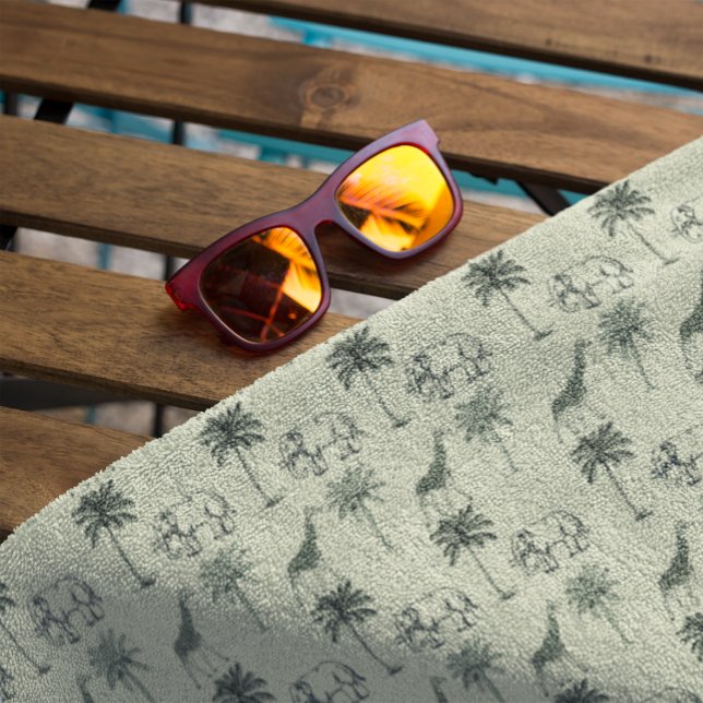 African Savanna Pattern, custom Beach Towel (Creator Uploaded)