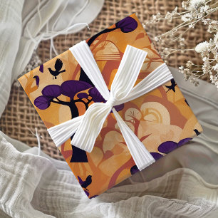 African Savanna Sunset Gifts for Deer Hunters Wrapping Paper