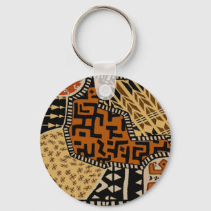 African Shaman Earth Spirits Key Ring