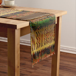 African short table runner