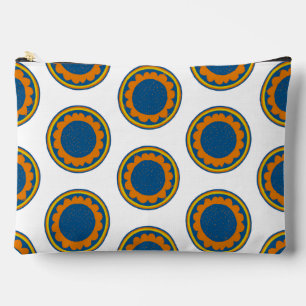 African Shweshwe Accessory Pouch