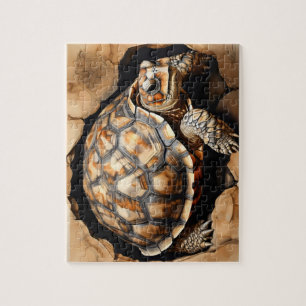 African Spurred tortoise Jigsaw Puzzle