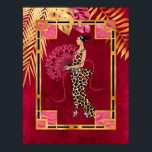 African Style Art Deco Poster<br><div class="desc">If you choose to download, Your local Walgreen store makes board posters of your download into different sizes and in various textures at a very good price. Sometimes with a discount. A tip from my US friend. For UK see "Digital Printing" online. This poster was made from some stunning commercial...</div>