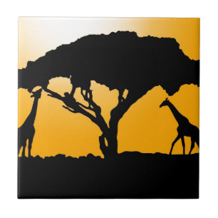 African Style Ceramic Tile