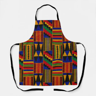 African Style Kente Cloth Apron