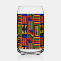 African Style Kente Cloth Pattern