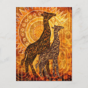 African Summer Postcard