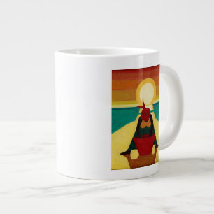 African Sunset 2009 Large Coffee Mug