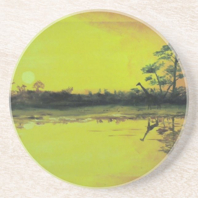 African Sunset Coaster (Front)