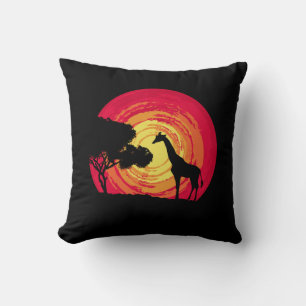 African sunset cushion