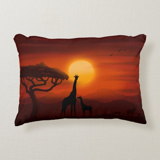 African sunset cushion (Front)