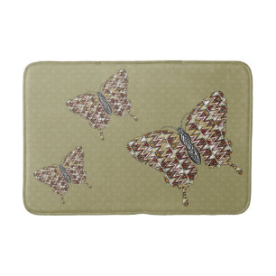 African Swallowtail Bath Mat
