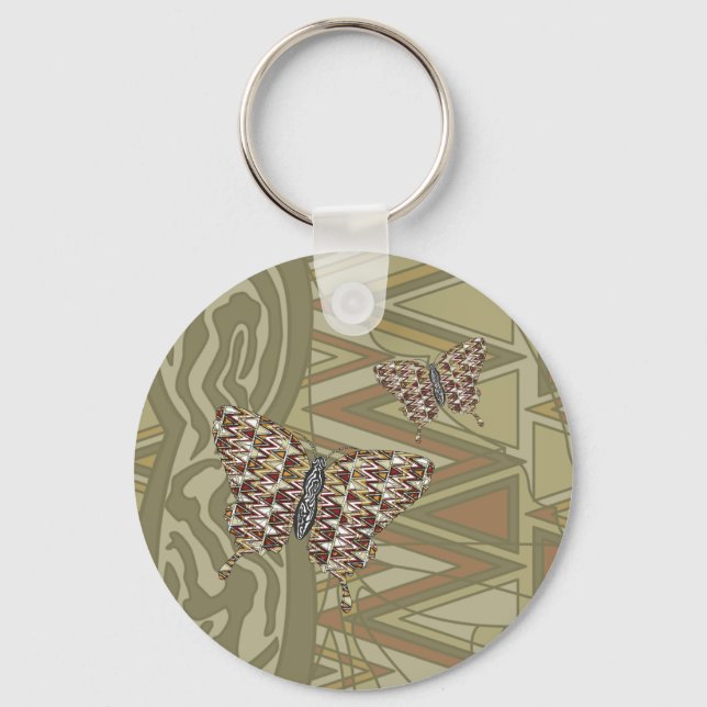 African Swallowtail Keychain (Front)