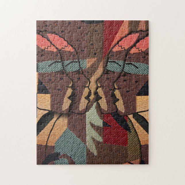 African Tapestry Jigsaw Puzzle (Vertical)