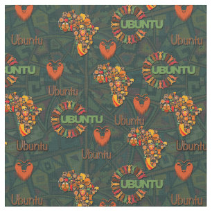 African Tapestry Ubuntu  Repeat Fabric