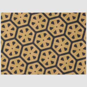 African Textile Decoupage Paper