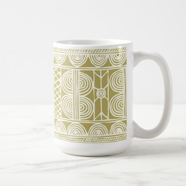 African Textile Design - Mug (Right)