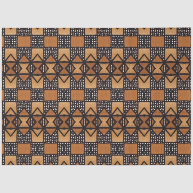 African Textile Furniture Decoupage Paper (Front)